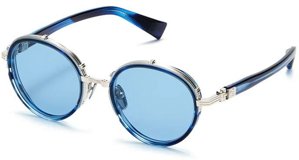 Balmain CROISSY Silver-Blue Swirl