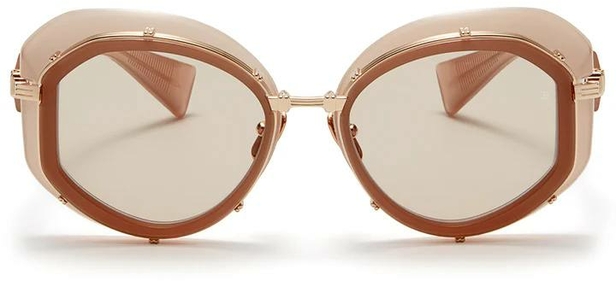 Balmain BRIGITTE Nude-White Gold