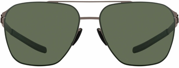 Ic-berlin IB Jonathan I. Large: Graphite Black Green Polarized Flex