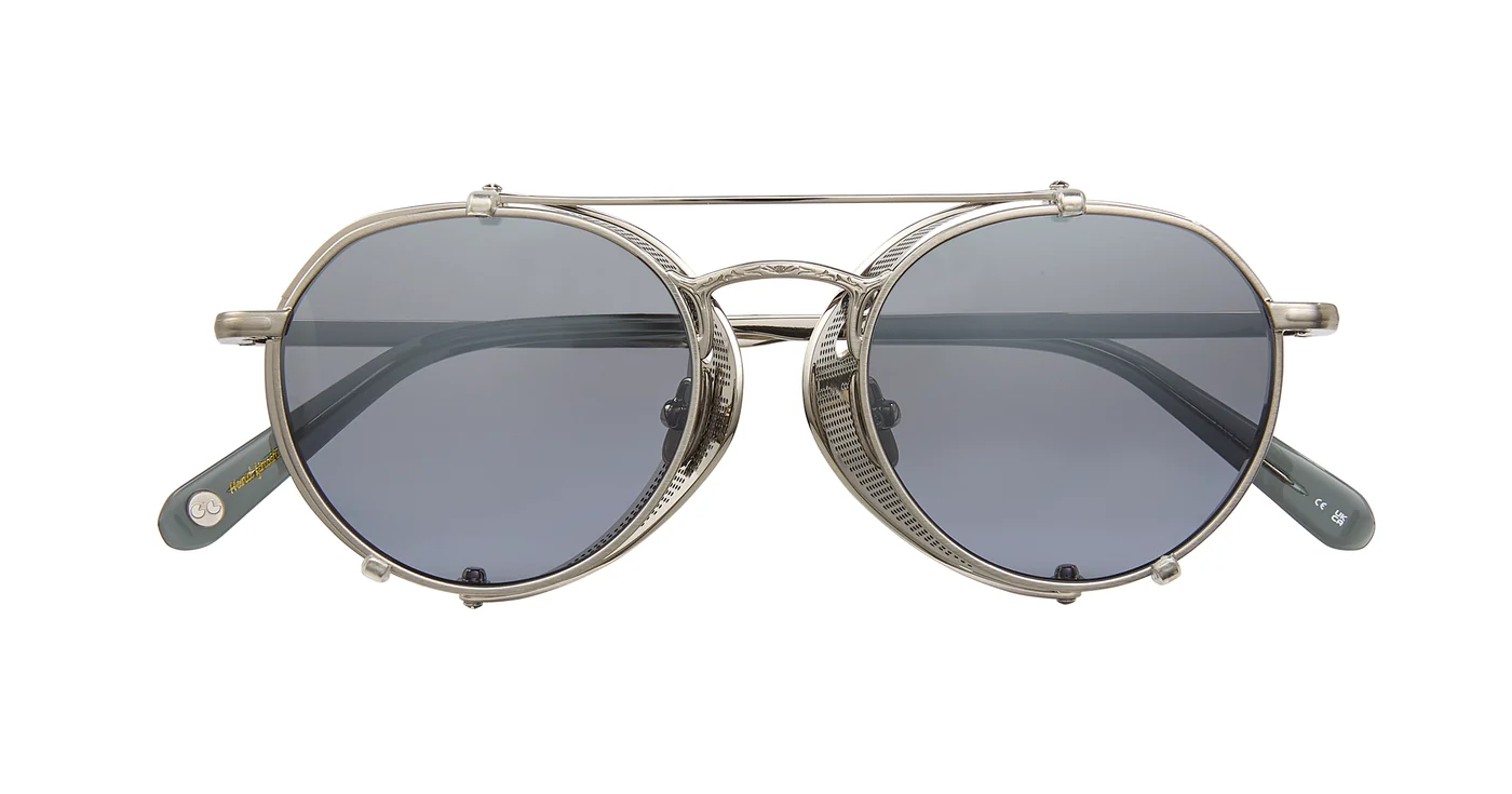 Garrett Leight Ocampo 7083 Brushed Silver