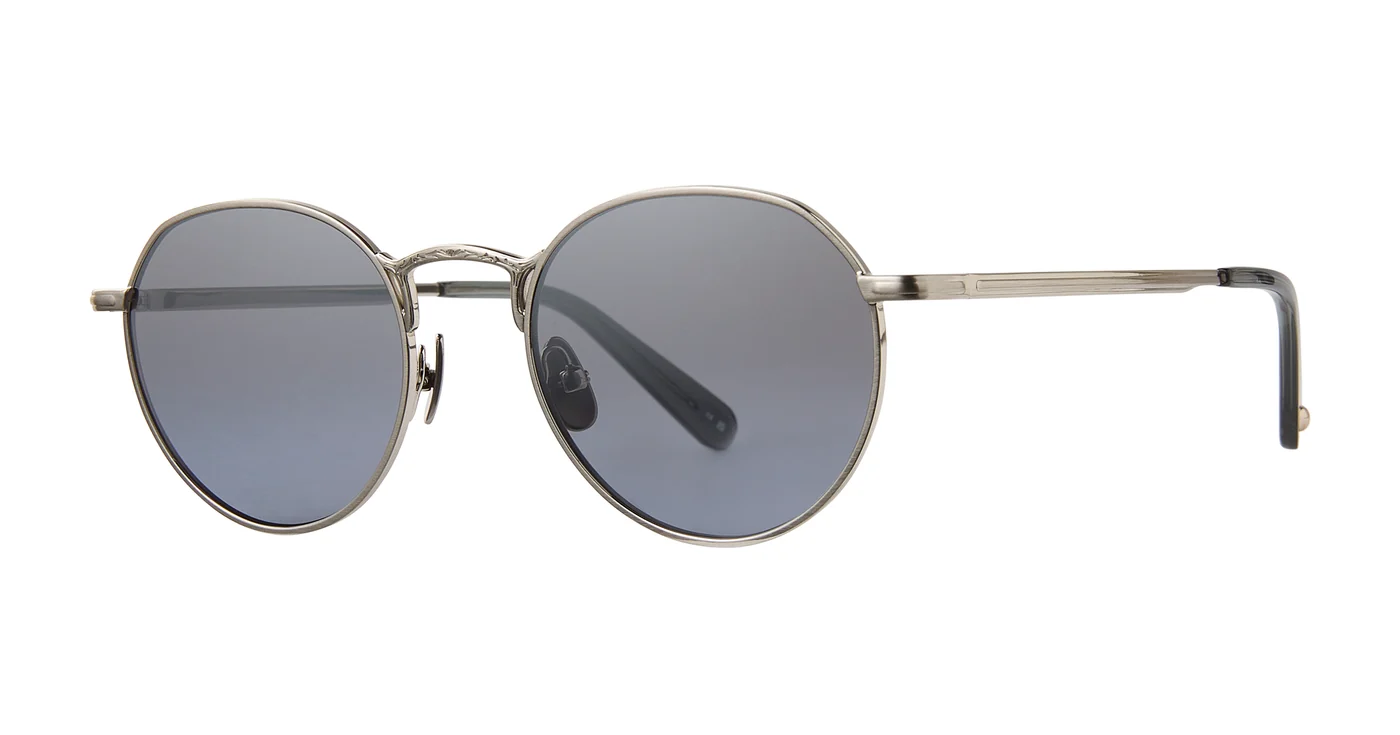 Garrett Leight Ocampo 7083 Brushed Silver