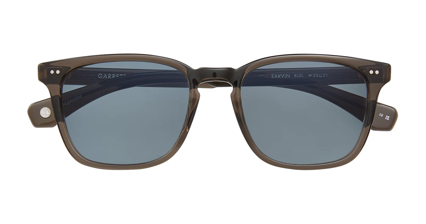 Garrett Leight  Earvin 2114 Black Glass