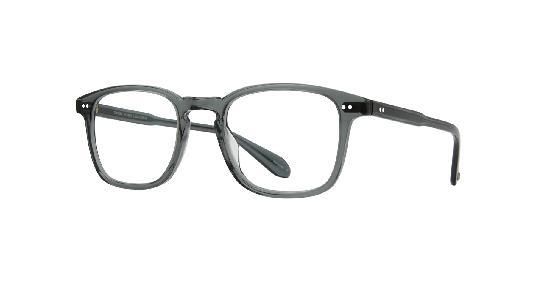 Garrett Leight Howland 1056 Matte Grey Crystal