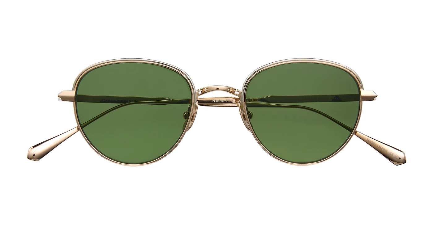 Garrett Leight Wells J 4084 Gold