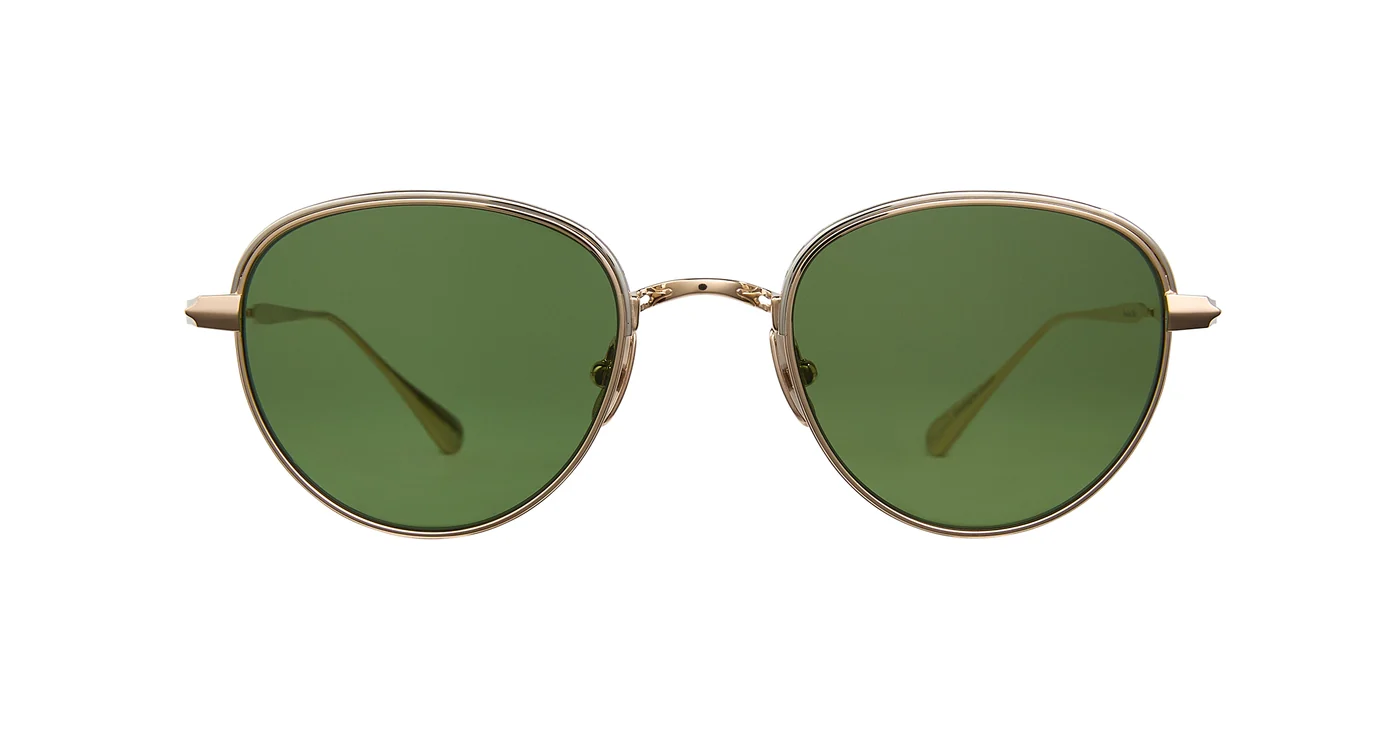 Garrett Leight Wells J 4084 Gold