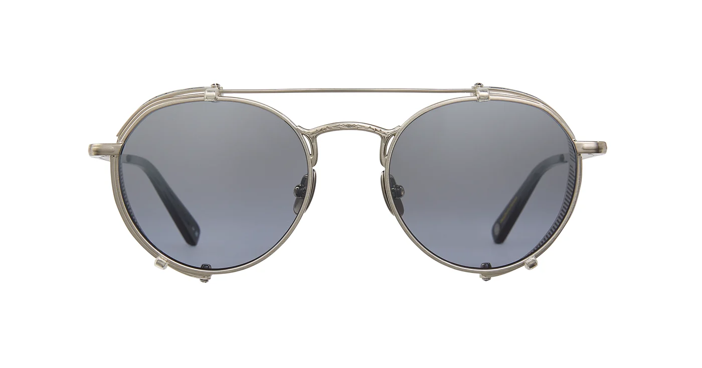 Garrett Leight Ocampo 7083 Brushed Silver
