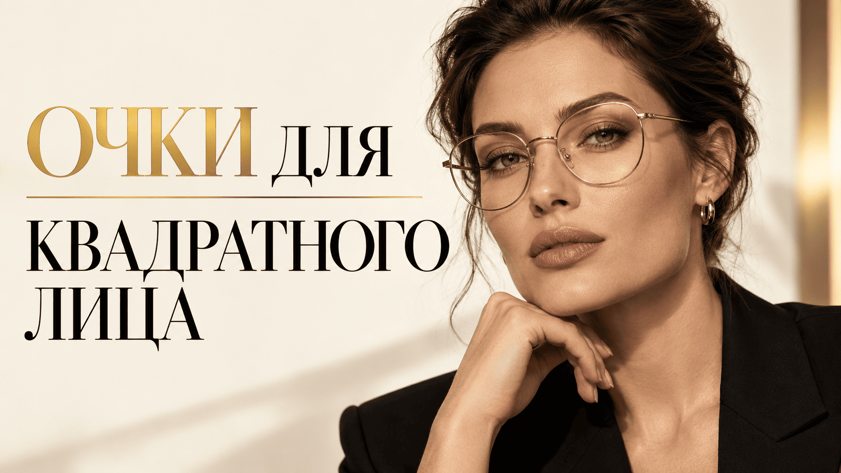 Очки для квадратного лица