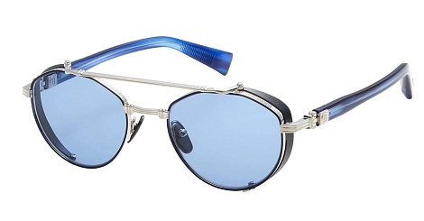 Balmain BRIGADE-IV Brushed Silver-Blue Swirl
