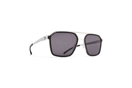 Солнцезащитные очки mykita rimowa mr003 al1 white silver/silver darkgrey solid