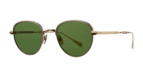 Солнцезащитные очки Garrett Leight Wells J 4084 Gold