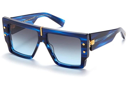 Balmain B-GRAND Blue Swirl - Yellow Gold